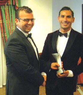 Aromatherapist receives award